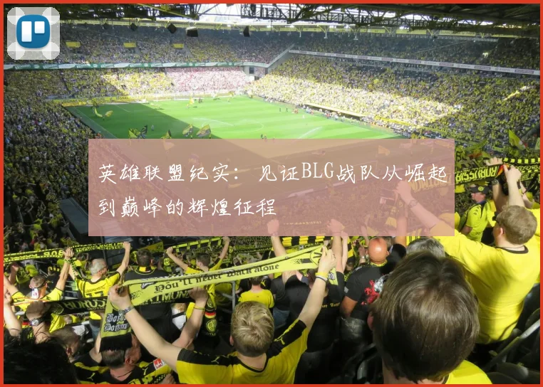 英雄联盟纪实：见证BLG战队从崛起到巅峰的辉煌征程